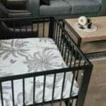 Boxkleed vierkant op maat gemaakt in natuurlijke kleuren