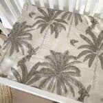 Boxkleed op maat van de box 75 x 95cm 80 x 100 cm palms print