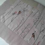boxkleed 75 x 95 voor een meisje vogels