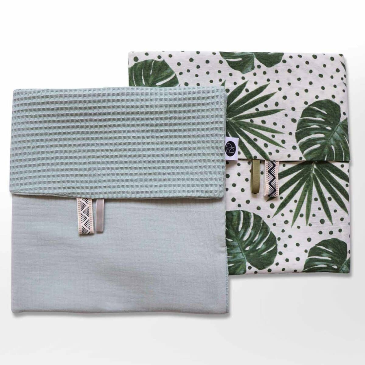 Kinderwagendeken en kinderwagenlaken zomer botanicalken botanical