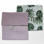 Kinderwagendeken en kinderwagenlaken zomer botanical