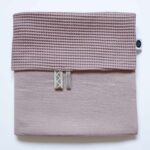 Kinderwagendeken zomer oud roze