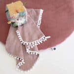 Rond boxkleed velvet roze 1