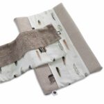 Omkleedkussenband Feathers met teddy deken feathers