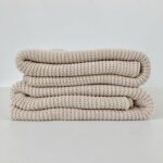 Deken big knit natural