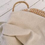 Baby deken knitted
