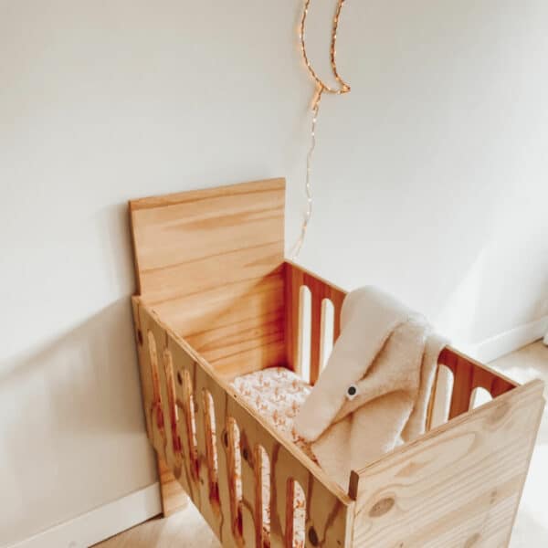 handgemaakte babyproducten van BinnenPret, handgemaakte wiegdeken