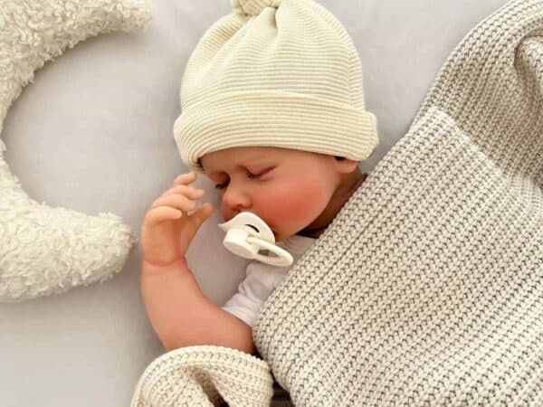 deken knitted, gebreide deken