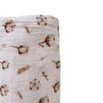 hydrofiel doek met plan, hydrofiel doek met cotton plant, katoenplant