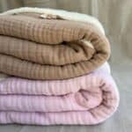 babydekens van biologische mousseline