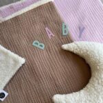 Babydeken Lila | Ecru - Mousseline | Teddy - Afbeelding 4