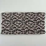 tweeling boxkleed teddy stof tijgerprint, teddy stof hartjesprint